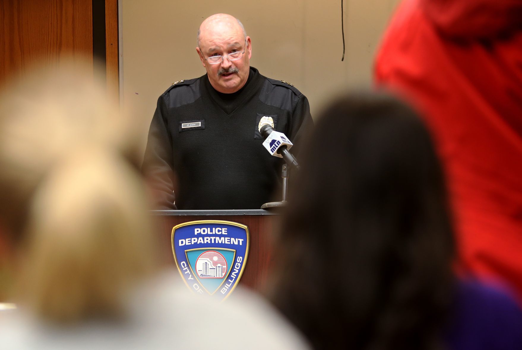 Billings Police Chief Rich St. John